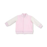 Kid French Terry Sport - Varsity - Pink - Letterman Jacket Angel Dear