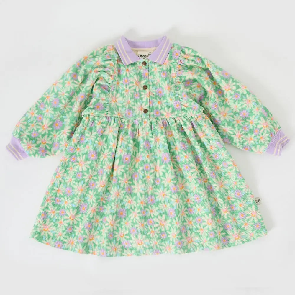 Kid Daisy Garden Relaxed Shirt Dress Goldie & Ace