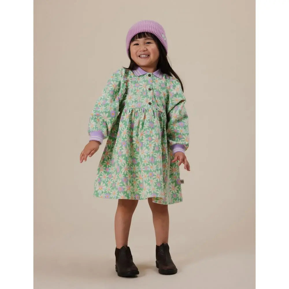Kid Daisy Garden Relaxed Shirt Dress Goldie & Ace