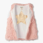 Toddler Pale Pink Feather Faux Fur Vest Hatley Kids