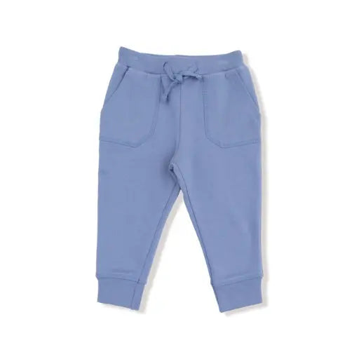 Kid Country Calico- Raglan Sweatshirt and Jogger French Terry Set Angel Dear
