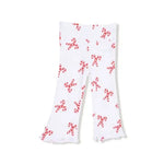 Kid Candy Cane Puffy Oversized Sweatshirt Flared Pants Angel Dear