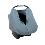 Muslin Car Seat Canopy - Sea little unicorn