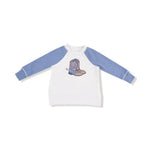 Kid Country Calico- Raglan Sweatshirt and Jogger French Terry Set Angel Dear