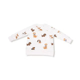 Best Friend Dogs - French Terry - Uni - Raglan Sweatshirt + Jogger Set Angel Dear