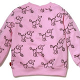 Baby Prissy Poodle Pink Sweatshirt Mon Coeur