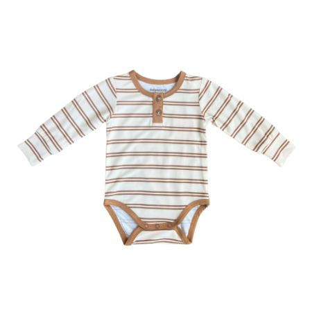 Baby Snug as a Bug Henley Bodysuit Babysprouts