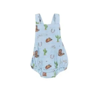 Baby Cowboy Romper Angel Dear