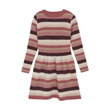 Kid Candy Striped Long Sleeve Dress ROBO