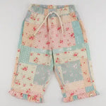 Kid Floral Patchwork Austen Ruffel Pant Oh Baby
