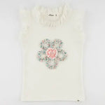 Kid Garden Party Ruffle Flower Rebekah Tank Oh Baby