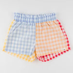 Kid Mixed Checks Emerson Shorts Oh Baby