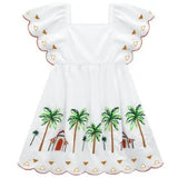 Kid Palm Tree Dress milon