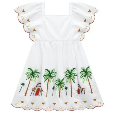 Kid Palm Tree Dress milon