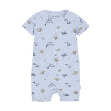 Baby Sea You Soon Ribbed Romper ROBO