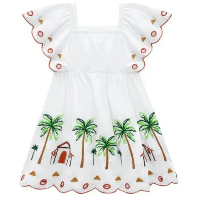 Kid Palm Tree Dress milon