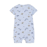 Baby Sea You Soon Ribbed Romper ROBO