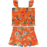 Kid Orange Tropical Set milon