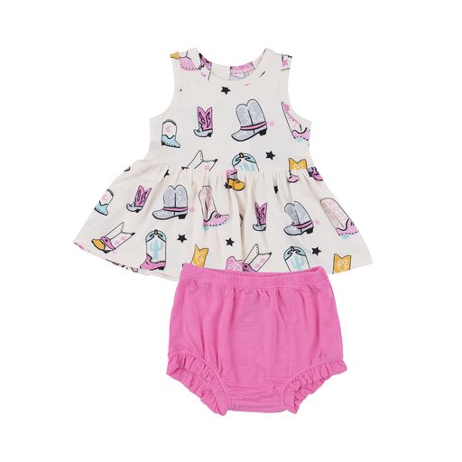 Baby Peplum Tank & Bloomer Angel Dear