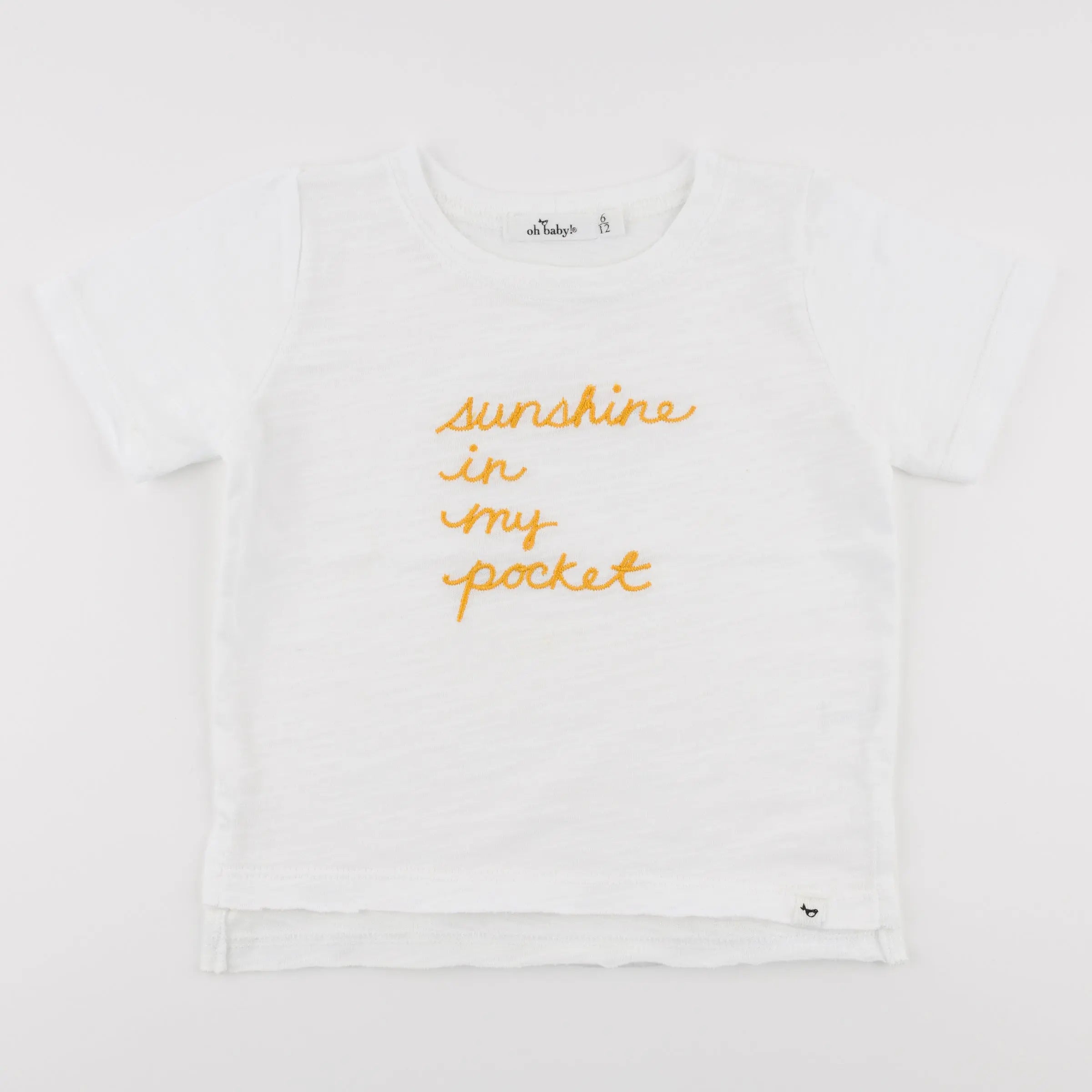 Kid Sunshine in my Pocket Tee Oh Baby!