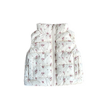 Kid Floral Puffer Vest Babysprouts