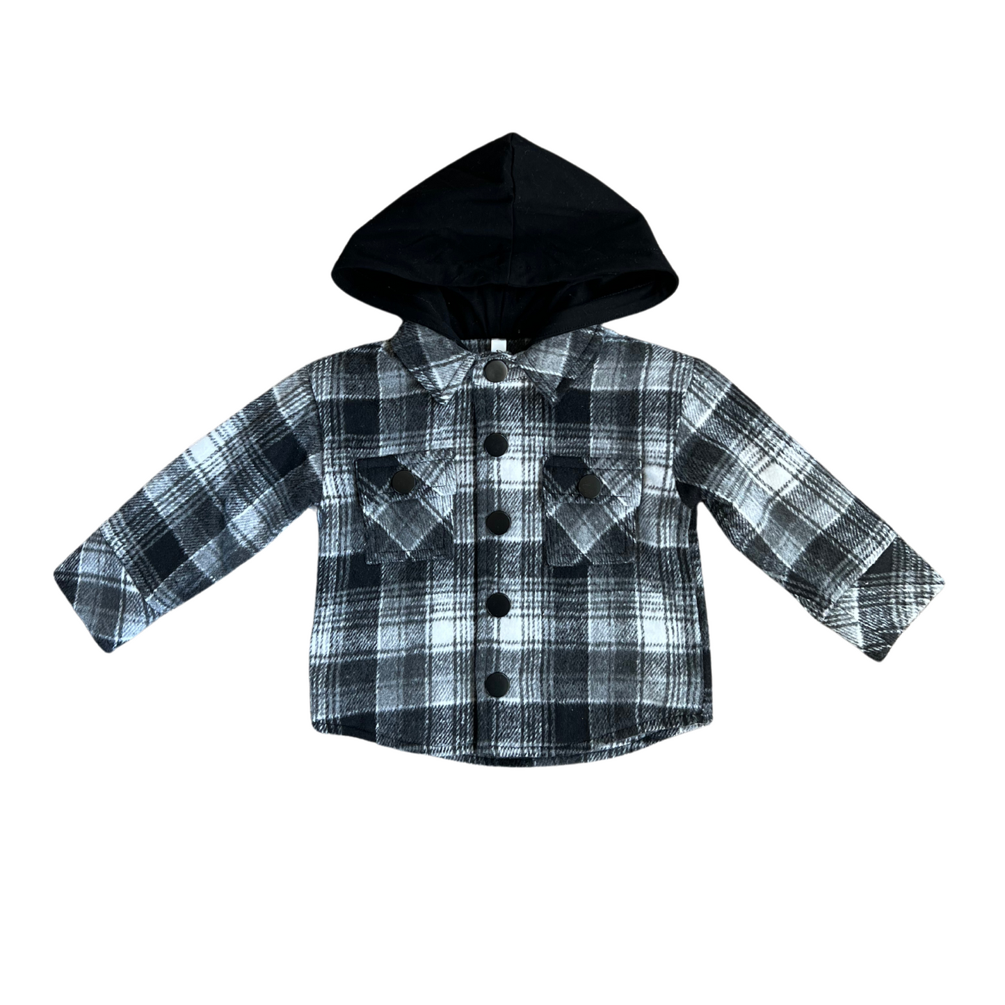 Black Plaid Shacket