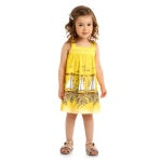 Sailboat Dress yellow