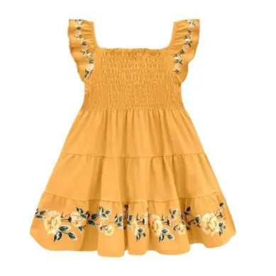 Baby Sailboat Dress Yellow milon