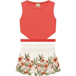 Kid Orange Sunset Set milon