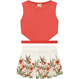 Kid Orange Sunset Set milon