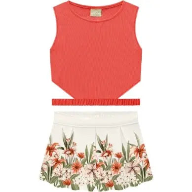 Kid Orange Sunset Set milon