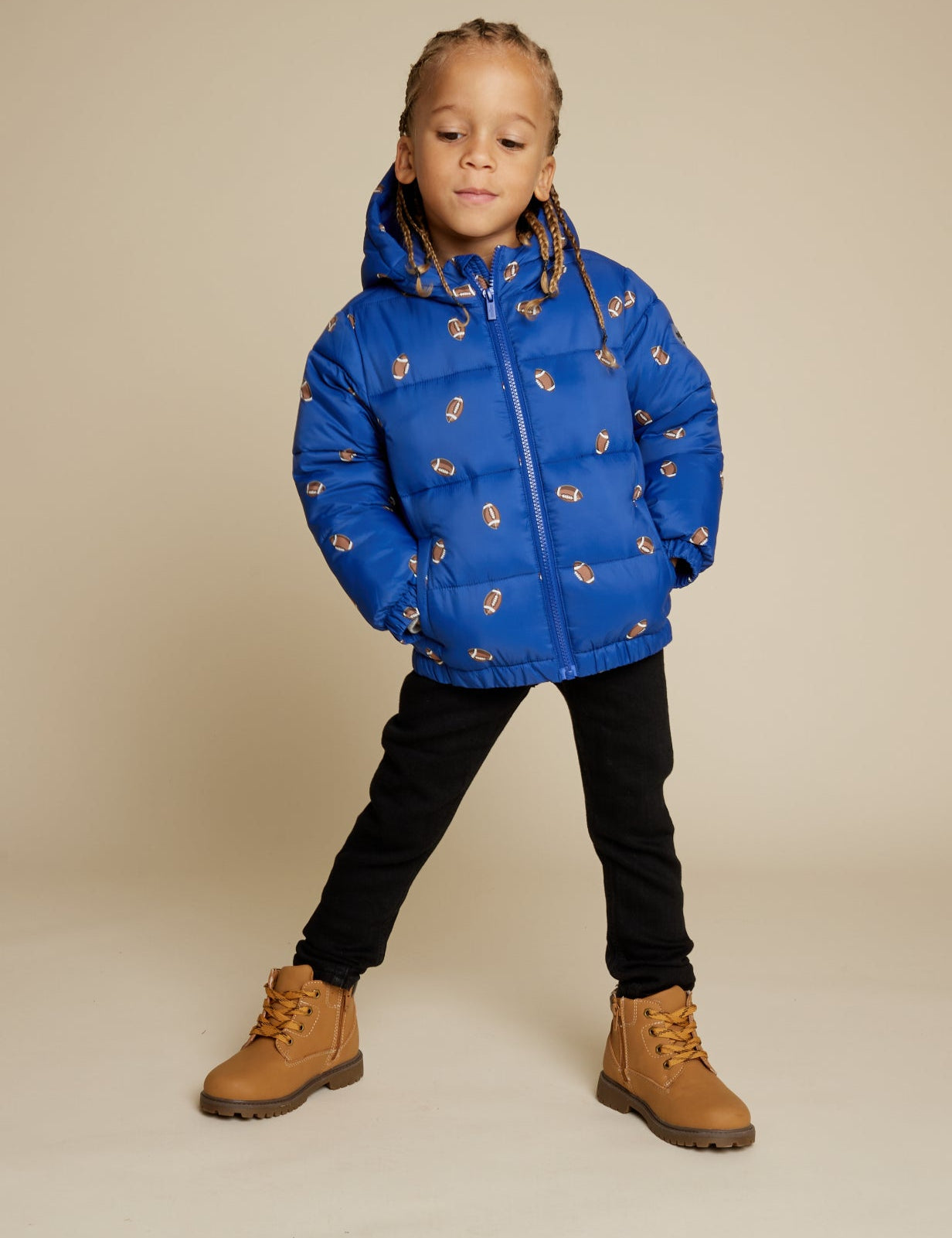 Toddler Field Goal Hoodie Jacket Miles
