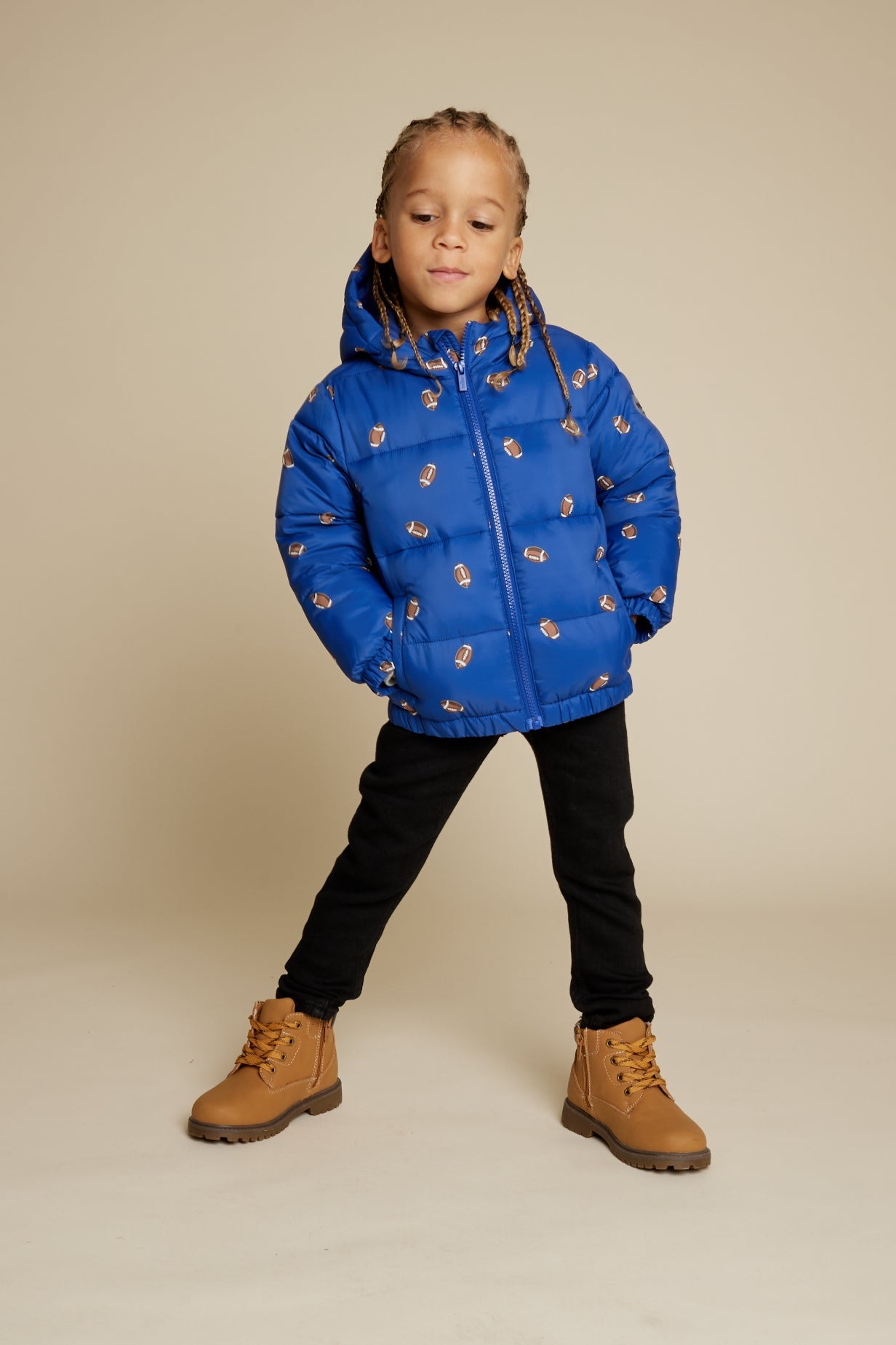 Toddler Field Goal Hoodie Jacket Miles