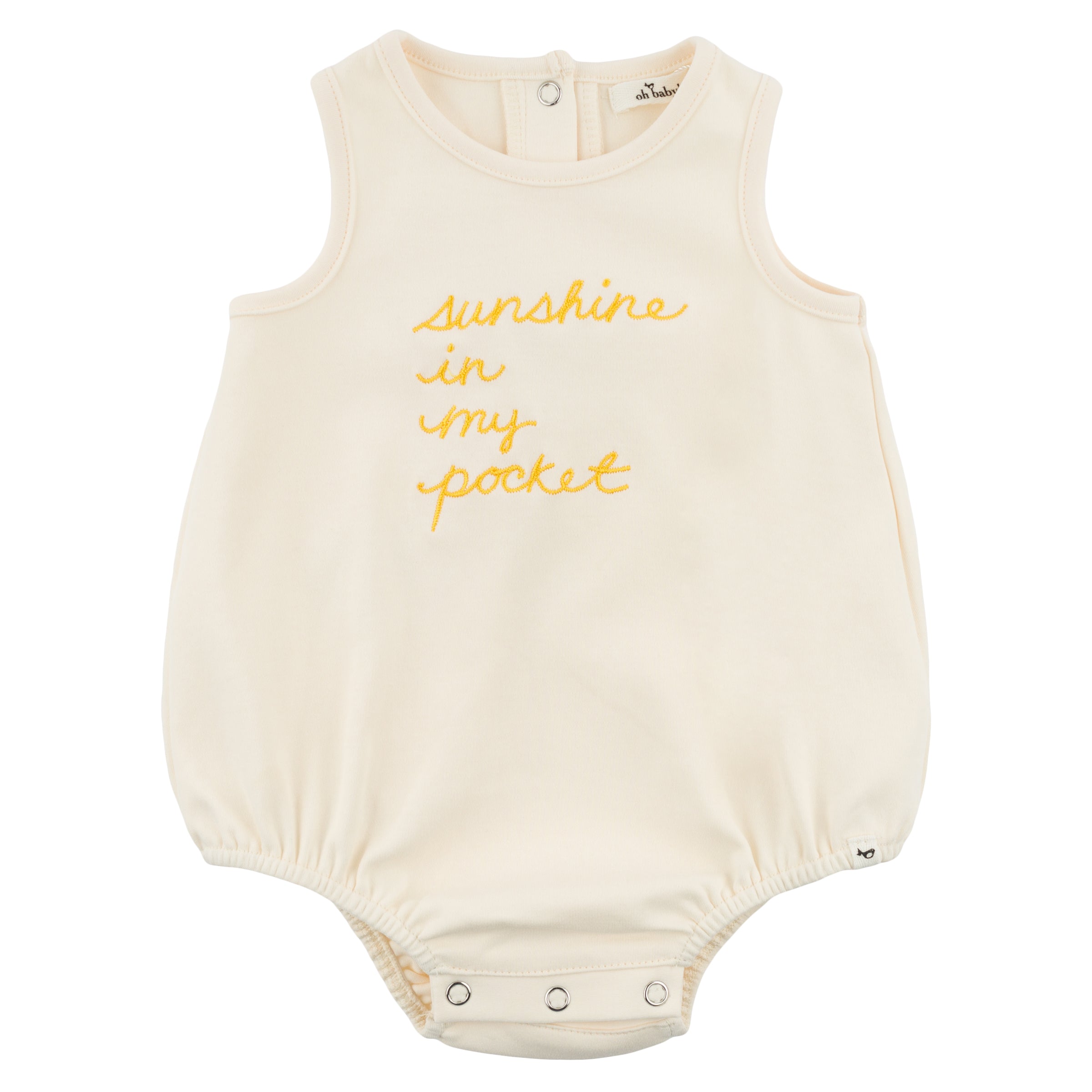 Baby Sunshine in my Pocket Bubble Romper Oh Baby!