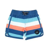 Baby Coastal Stripe Boardshort Feather 4 Arrow