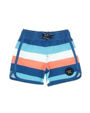 Baby Coastal Stripe Boardshort Feather 4 Arrow