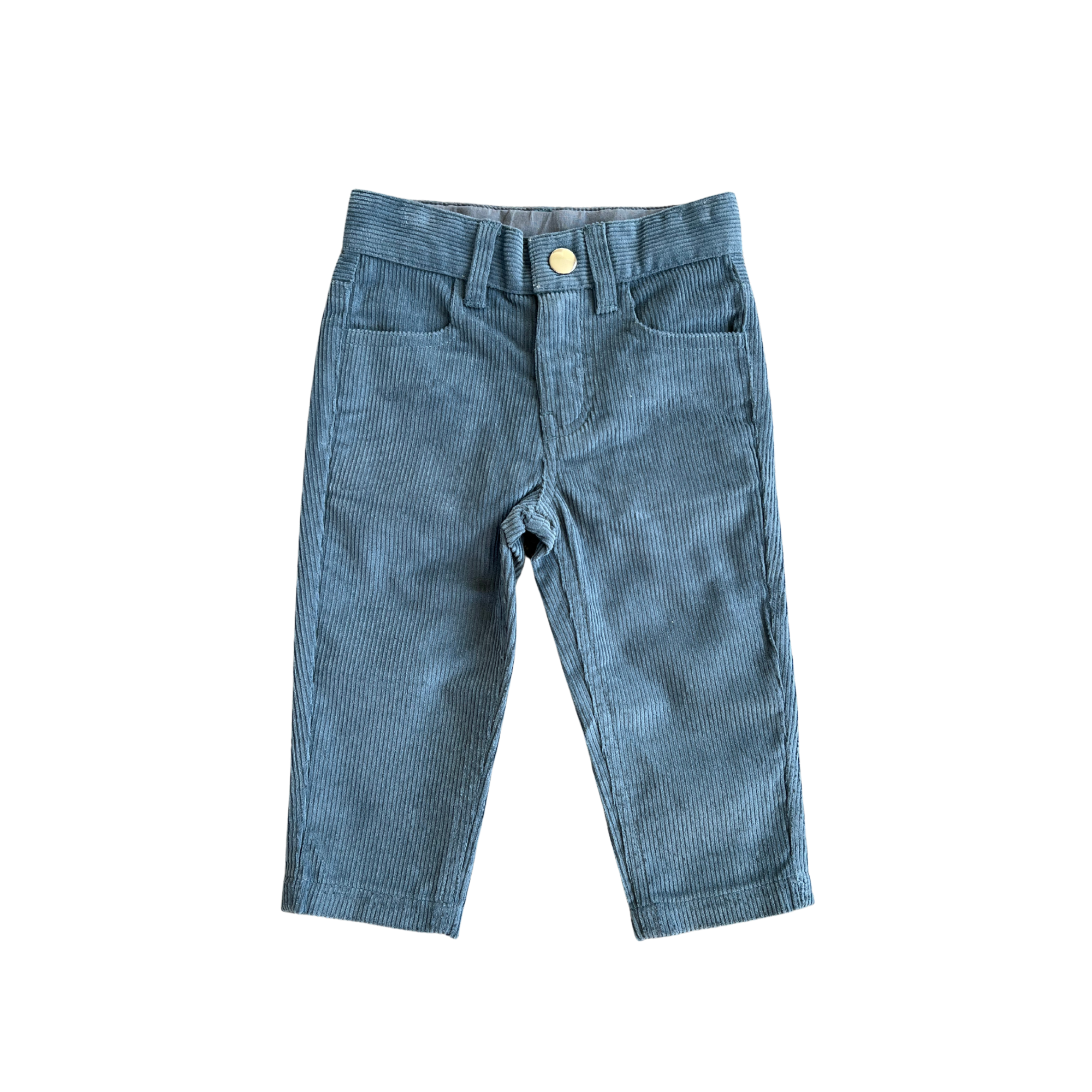 Kid Faux Denim Corduroy Pants Babysprouts
