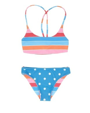 Toddler Waverly Reversible Bikini Feather 4 Arrow