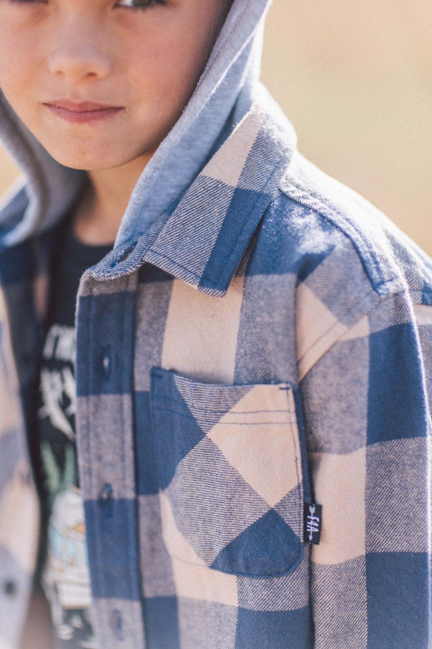 Toddler Upland Flannel Shacket Feather 4 Arrow