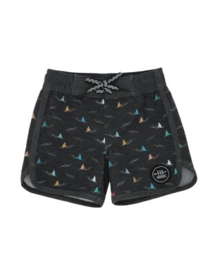 Toddler Shark Fin Boardshort Feather 4 Arrow