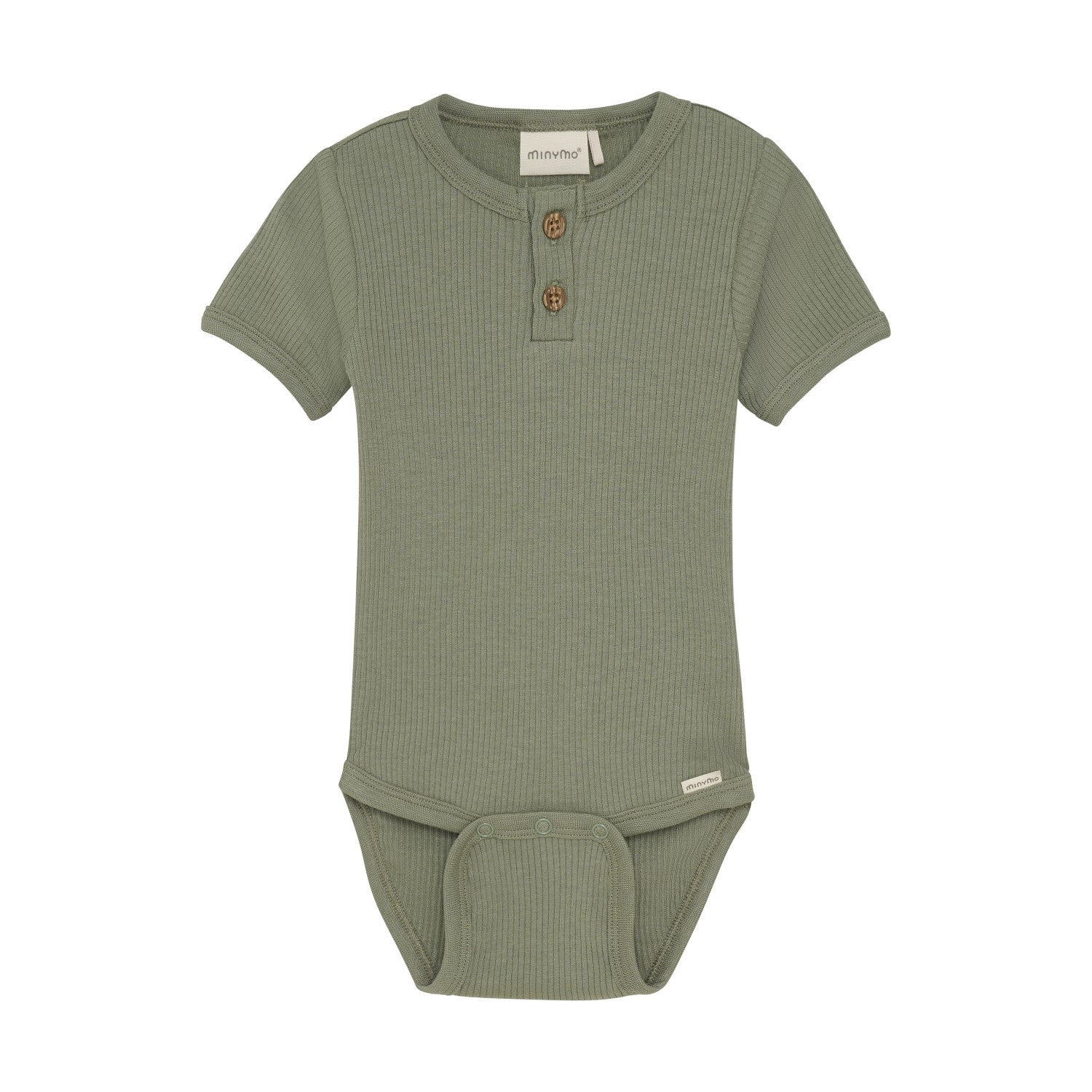 Baby Sage Sprout Ribbed Bodysuit ROBO
