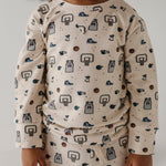 Kid Hoop Around Sweatshirt Babysprouts