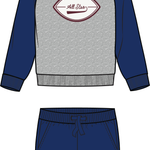 Baby All- Star Hoodie Jogger Set Miles