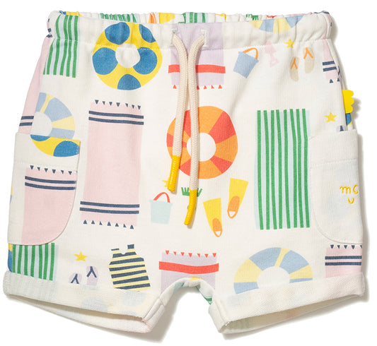 Baby Recycled cotton baby pocket short