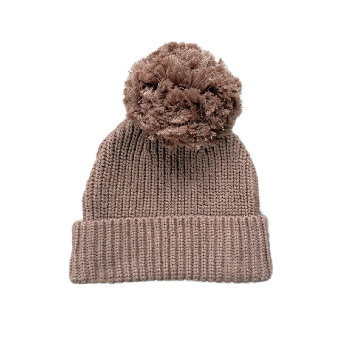 Kid Knit Pom Hat - Portabella Color Baby Sprouts