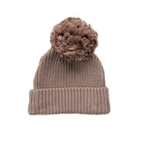 Kid Knit Pom Hat - Portabella Color Baby Sprouts