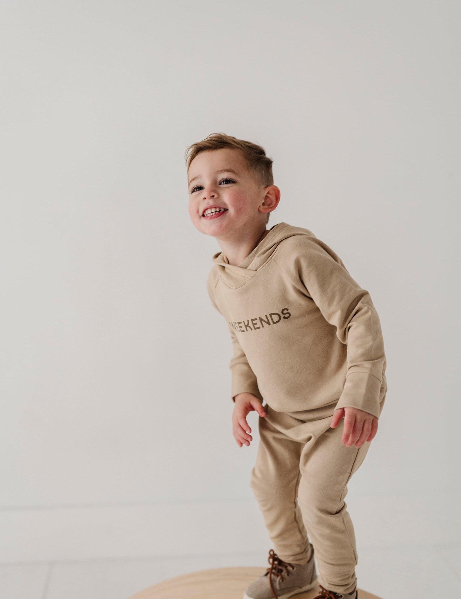 Kid Waiting on the Weekend Sweatshirt Babysprouts