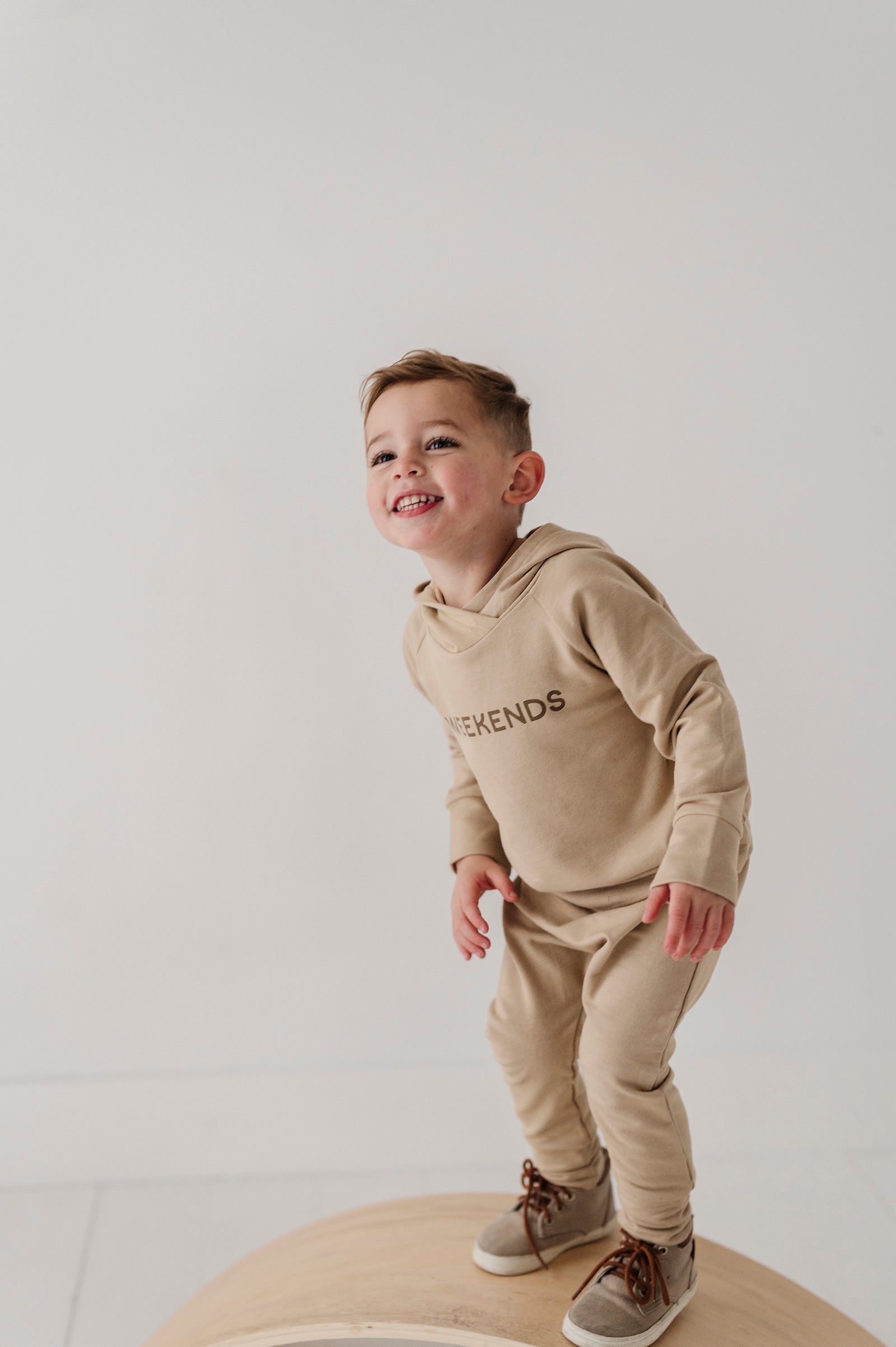 Kid Waiting on the Weekend Sweatshirt Babysprouts