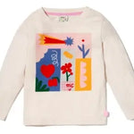 Toddler Doodle Square Long Sleeve Shirt Mon Coeur