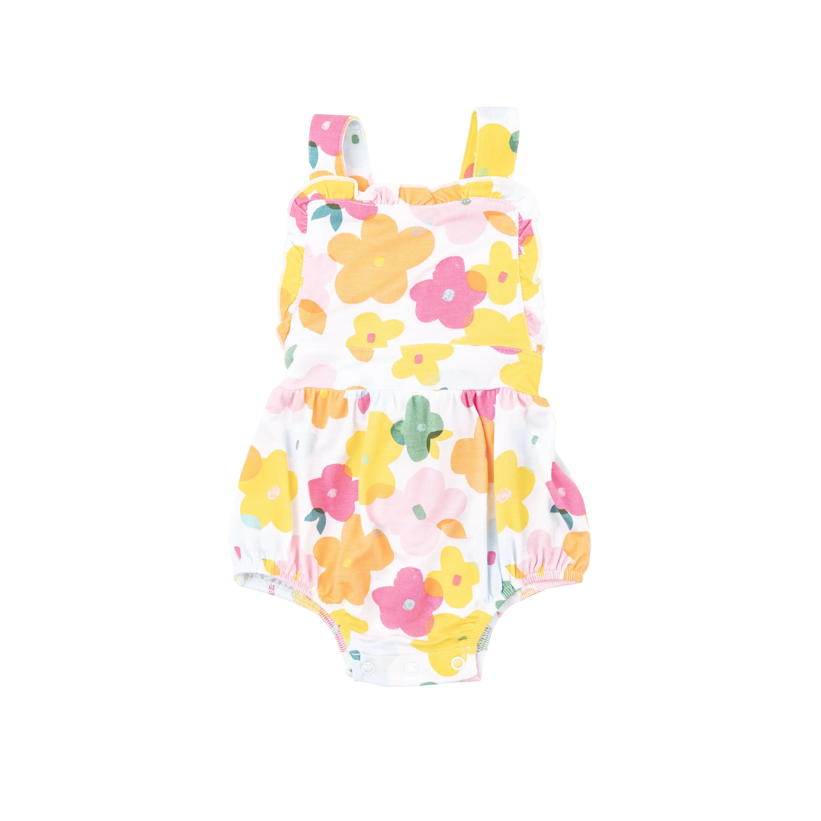 Baby Floral Romper Angel Dear